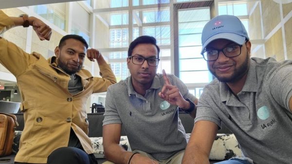 Sean, Sat, and Shivam Ramphal.