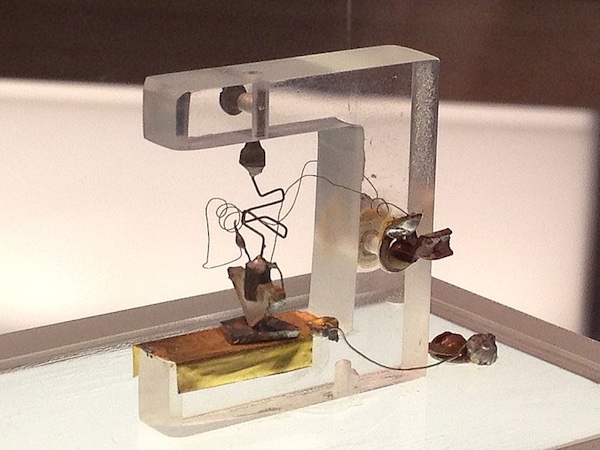 The first transistor ever made